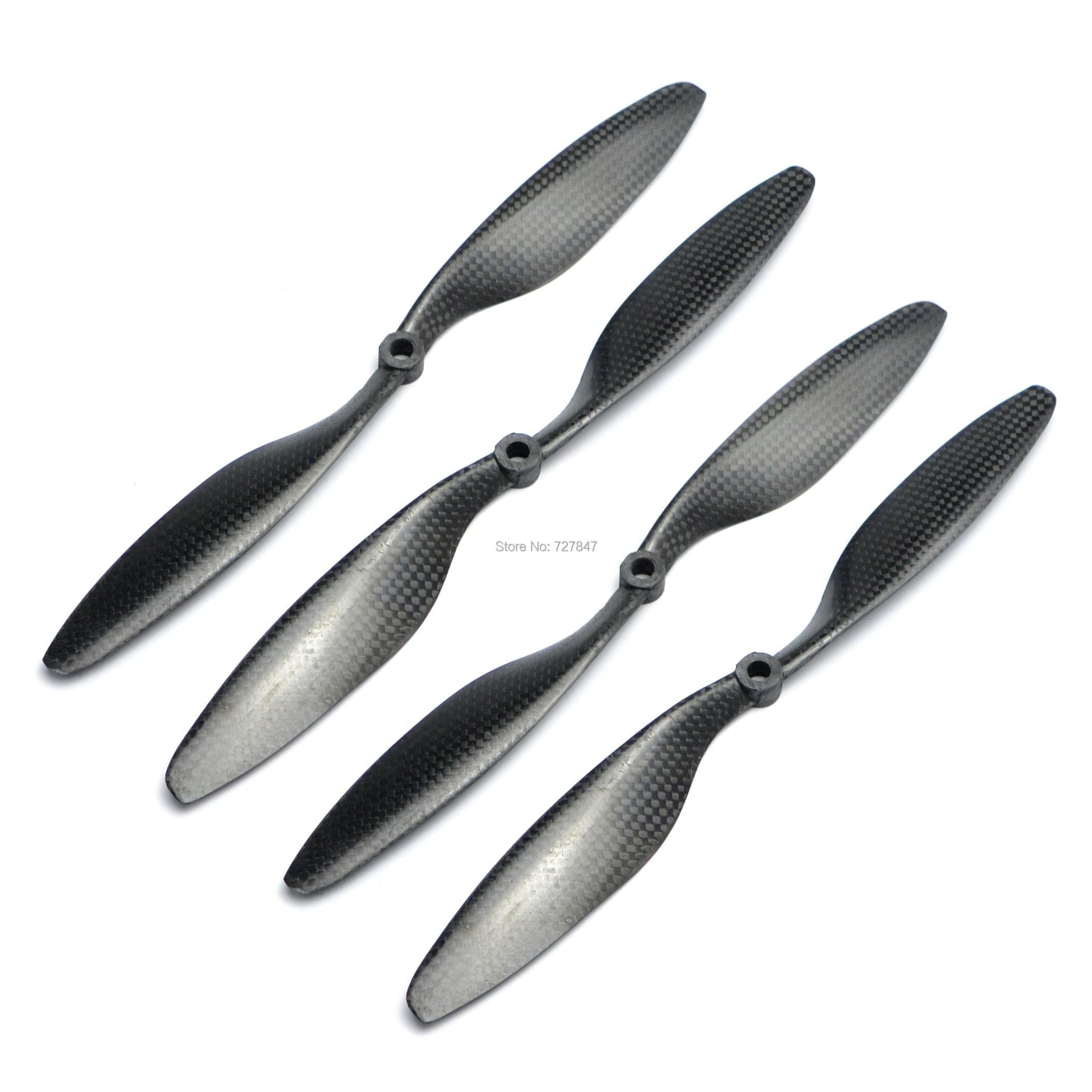 1045 Carbon Fiber Propeller – 10×4.5, 1/2/4 Pairs